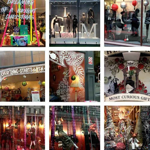 Christmas Windows Montage SQ