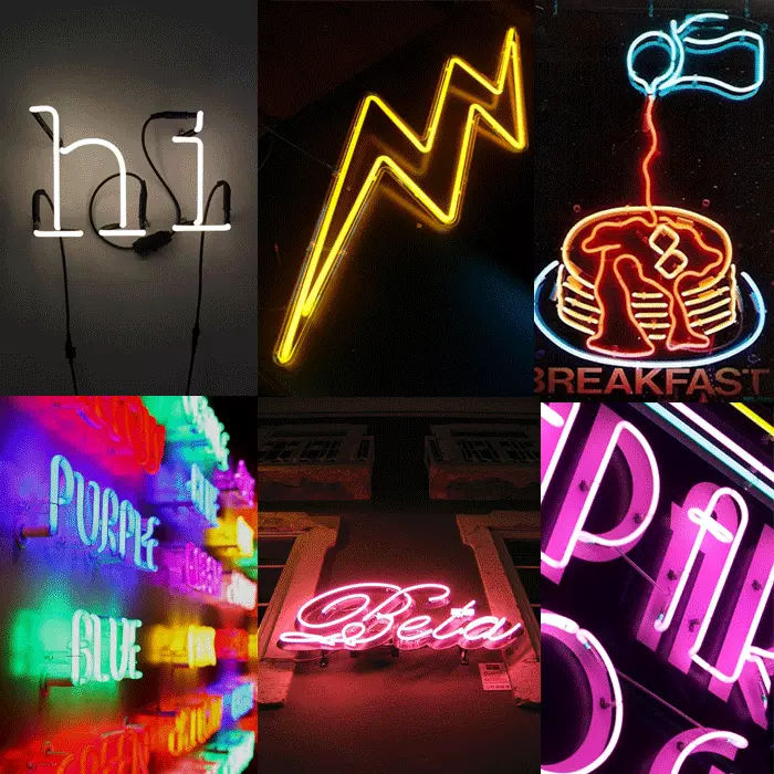 Neon Light Montage 2 Neon-Montage2