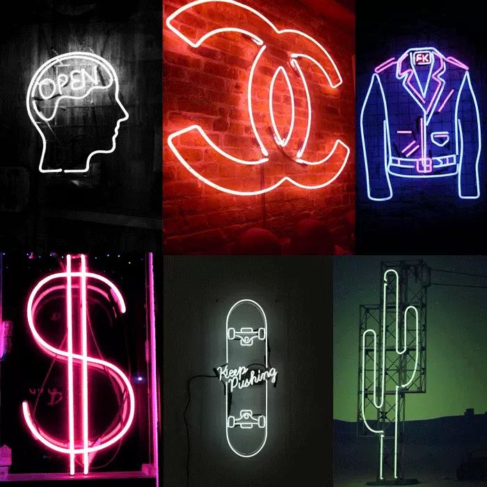 Neon Light Montage 3 Neon-Montage3